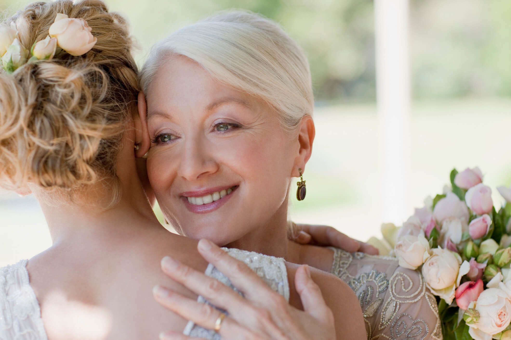 Bridal Express are experts in making mothers of the bride especially beautiful on their daughter’s wedding day! Call us now at (866) 216-4534